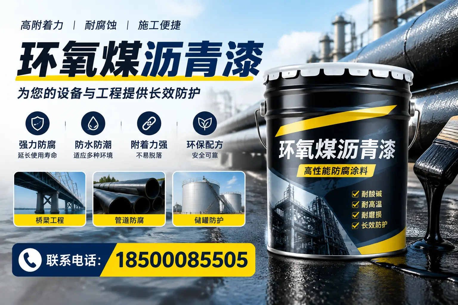 环氧煤沥青漆与其他涂料的对比分析，助力凉山企业决策